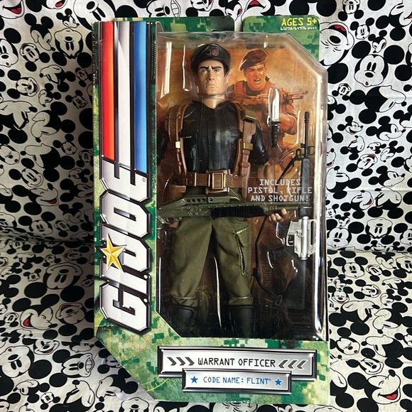 G.I.JOE WARRANT OFFICER CODE NAME:FLINT 2007 HASBRO ACTION FIGURE COLLECTION - Picture 1 of 12